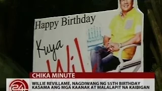 Willie Revillame, nagdiwang ng 55th birthday kasama ang mga kaanak at malalapit na kaibigan