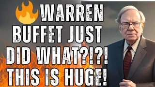 🔥 MASSIVE UPDATE! ⛔️ WARREN BUFFETT JUST SAID THIS! (WHAT YOU NEED TO KNOW RIGHT NOW!!!)