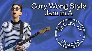 Cory Wong Style Jam in A - Guitar Backing Track