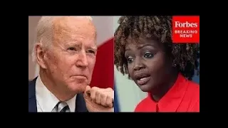 JUST IN: Karine Jean-Pierre Asked Point Blank: How Did Biden React To Impeachment Inquiry?