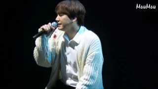 170225 KYUHYUN(圭賢) SOLO CONCERT - 不為誰而作的歌