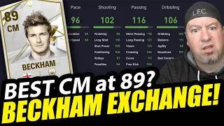 BECKHAM EXCHANGE - more to it than you think! How to get to 89 & more - FC Mobile