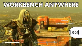 Fallout 4 PS4 Mods #2 | Workbench Anywhere & Cheat Container! (Mod Review)