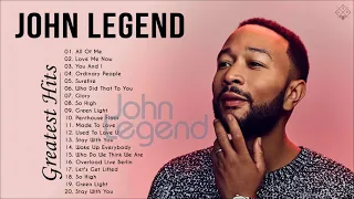 John Legend Greatest Hits - Best Songs Of John Legend playlist songs 2020 (No Ads)