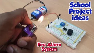 Fire Alarm Working Model | Science Project Ideas | Easy science experiments #science