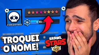 TROQUEI O NOME DA MINHA CONTA PRA SEMPRE!! BRAWL STARS