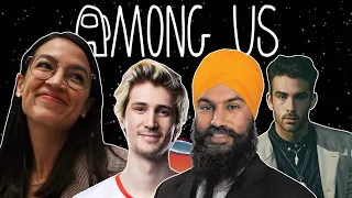 HasanAbi plays Among Us with AOC, XQC, Jagmeet Singh, Contrapoints & more - $ 200k raised (FULL VOD)