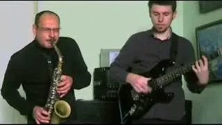 Caravan alto sax and guitar (perhaps the best ever alto sax interpretation)