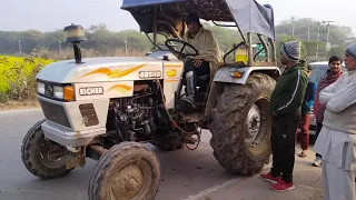 ट्रैक्टरों को हरा दिया। डीजल खाने में भाई  इतना जबरदस्त है Eicher 485 HD tractor road mileage test