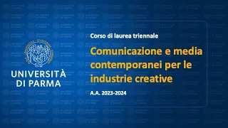 Comunicazione e media contemporanei per le industrie creative A.A. 2023/24