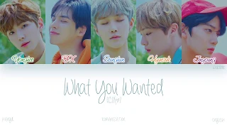 [HAN|ROM|ENG] CIX (씨아이엑스) - What You Wanted (Color Coded Lyrics)