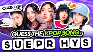 GUESS THE KPOP SONG BY SCRAMBLED TITLE #4 🔀 | QUIZ KPOP GAMES 2023 - KPOP QUIZ TRIVIA