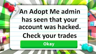 I Got Hacked In Roblox Adopt Me, I Lost My Pets! Here's How To Get The Pets Back