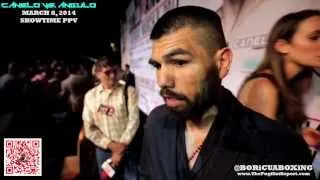 CANELO VS. ANGULO - Entrevista con Alfredo 'El Perro' Angulo en la Conferencia de Prensa