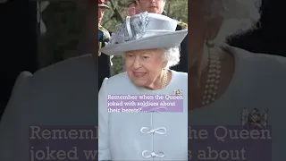 Remember when the Queen got the Giggles with Soldiers in Scotland?