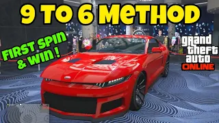 How To Win The Podium Car In The First SPIN BY 9-6 Method GTA Online |Casino lucky Wheel Trick GTA 5