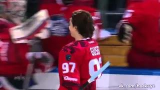 Матч Звезд 2015: Сумасшедший буллит Гусева /KHL All Star