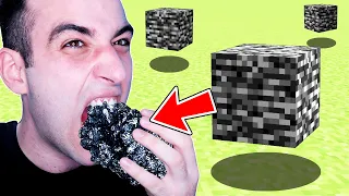 PROBAMOS COMIDA de MINECRAFT en la VIDA REAL 😱