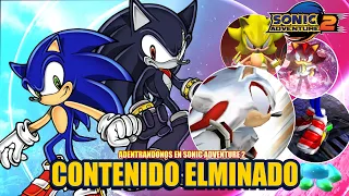 Contenido eliminado de Sonic Adventure 2 | Secretos, Conceptos Tempranos | Emerald Planet