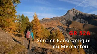 GR 52A Sentier Panoramique du Mercantour. Von Tende nach Colmars. Seealpen. Trekking. Hiking. France