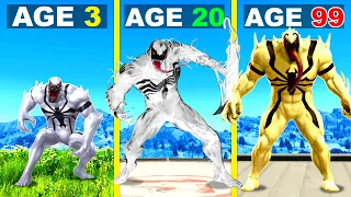 Surviving 99 Years As ANTI VENOM In GTA 5!