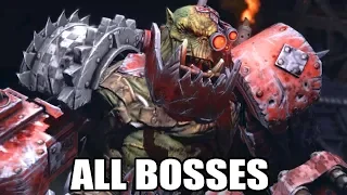 Warhammer 40K: Space Marine - All Bosses (With Cutscenes) HD 1080p60 PC