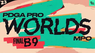 2023 PDGA Pro World Championships | MPO FINALB9 | Robinson, Scott, Heimburg, Klein | Jomez Disc Golf