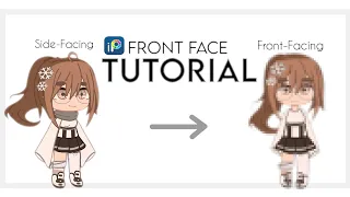 ⭐How To Front Face⭐ | WITH VOICE 🔊 | Gacha Club and ibis Paint X | Coffee_Artz