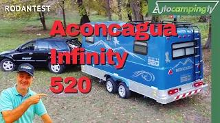 Aconcagua infinity 520 - DM trailers - Rodantest  a una casa rodante Argentina
