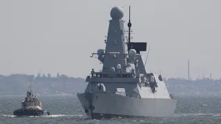 UK denies Russian claims that it fired warning shots at Navy destroyer