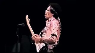 Band of Gypsys  Machine Gun  balcony footage Jan 1st 1970 HD in color