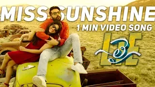 Miss Sunshine 1Min Video Song - #LIE Movie - Nithiin, Arjun, Megha Akash | Hanu Raghavapudi