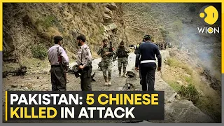 Pakistan Bomb Attack: 5 Chinese engineers, Pakistani driver killed in suicide bombing | WION