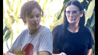 Tallulah Willis, 27, is joined by mother Demi Moore, 58
