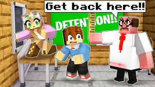 Escape from DETENTION in Minecraft