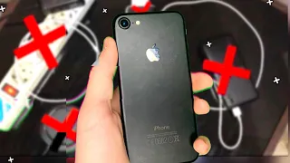 iPhone 7- НЕДЕЛЯ НА ОДНОМ ЗАРЯДЕ! СМОГ ПРОДЕРЖАТЬСЯ?