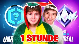 MEXIFY und ALVI versuchen in 1 STUNDE den HÖCHSTEN RANK in FORTNITE zu erreichen! 🔥