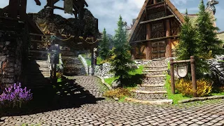 Streets Of Whiterun (1 Hour) - Skyrim