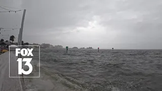 Severe weather timelapse: Storms rolls into Pasco County