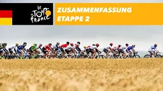 Zusammenfassung - Etappe 2 - Tour de France 2017