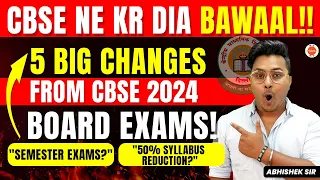 5 MAJOR CHANGES in CBSE Board Exam 2024: National Curriculum Framework (NCF) 2023 | CBSE Class 10th
