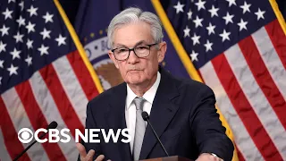 Jerome Powell speaks after Fed leaves interest rates unchanged | CBS News