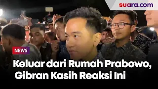 Keluar dari Rumah Prabowo, Gibran Kasih Reaksi Ini