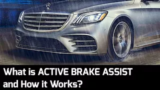 What is Mercedes ACTIVE BRAKE ASSIST and How it Works? | 2018 Mercedes S-Class – Intelligent Drive