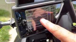 2021 Yamaha Tracer 9 GT Manual Traction Control Settings.