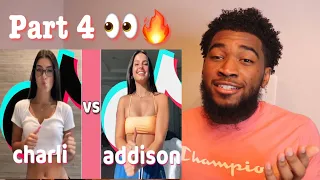 Charli D'amelio VS Addison Rae TikTok Compilation |REACTION|🔥