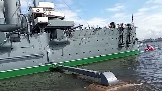 Санкт-петербург. Крейсер Аврора 2023 г