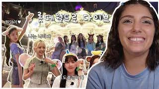 1,2,3 IVE 외전 with LOTTE WORLD | IVE REACTION