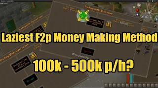 The Ultimate Lazy F2P OSRS Money Making Guide (For Sociopaths)