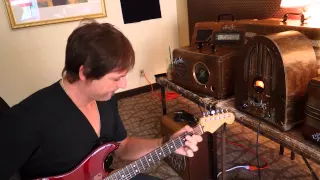 Rafael Moreira jamming on some Square Amps